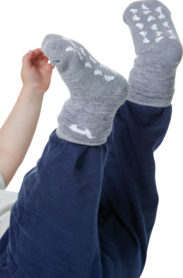 Alpaka Kinder Anti-Rutsch-Socken