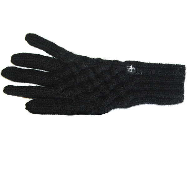 Alpaka Handschuhe Gitternetz