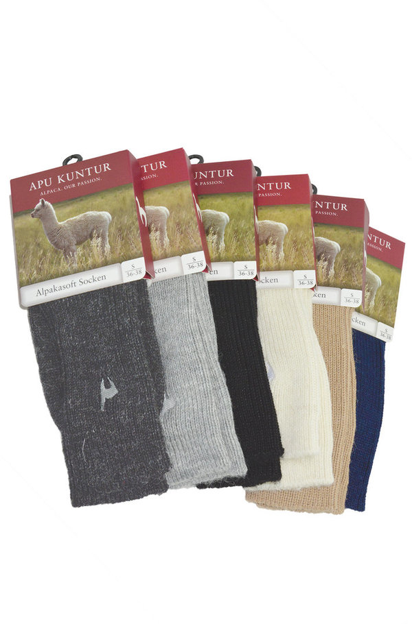 Angebot 3er Pack Alpaka Socken Soft